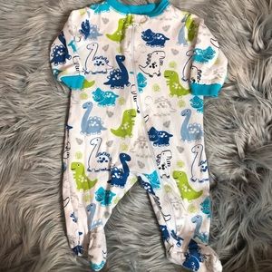 6/$15 🔹 0-3 Month Dino onesie